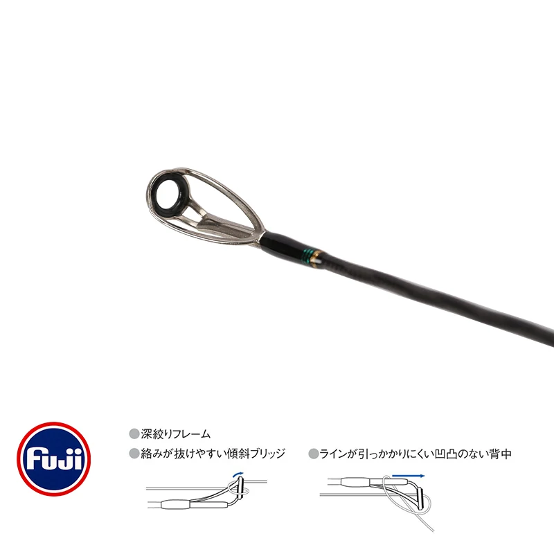 

TSURINOYA Fishing Rod MYSTERY 2.4m 2.7m M/MH Power Bass Snakehead Rod Fuji Accessories High Quality Solid Carbon Spinning Rod