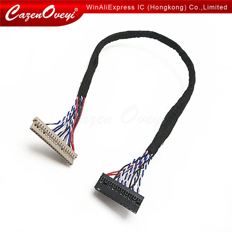 1 шт. / Лот 400 мм DF14-20P-D8 1ch 8bit 20pin LVDS кабель для dupont ЖК-платы в наличии