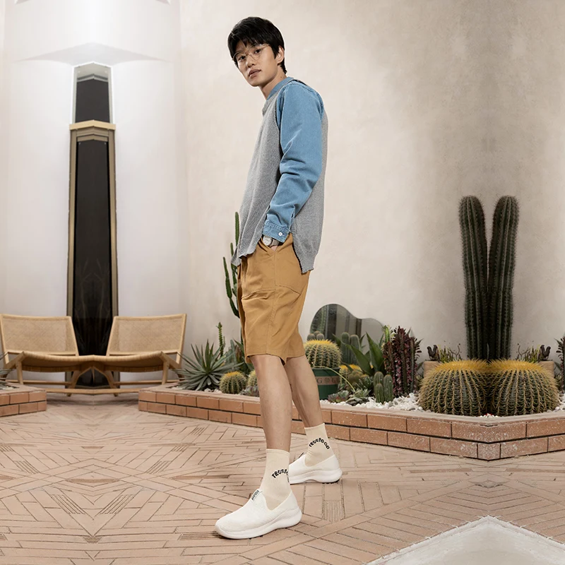 

361 men's sports shoes 2021 spring and summer new lazy shoes one foot pedal shoes comfortable light breathable running shoes