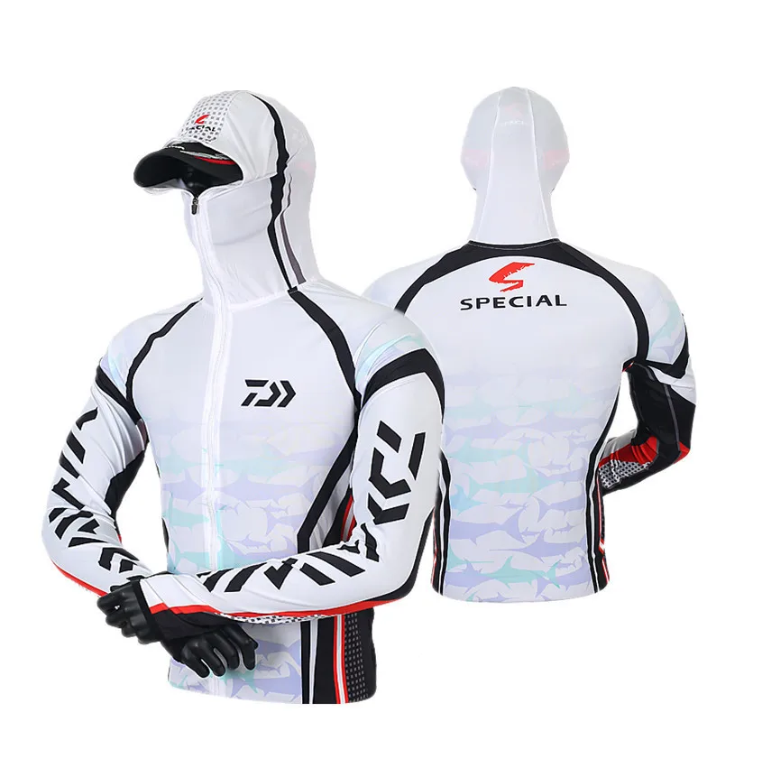 Новое поступление 2021 Мужская одежда для рыбалки DAIWA уличные рубашки на молнии с