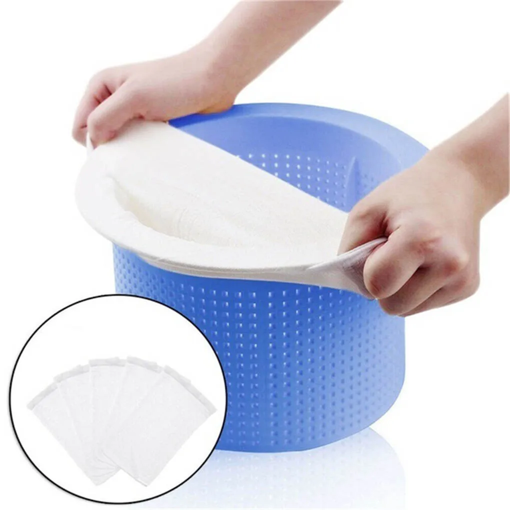 

5/10/20/30 шт./компл. нейлоновые носки-скиммеры для хранения фильтров в бассейне, носки-фильтры для корзин, скиммеры, белые принадлежности для ба...