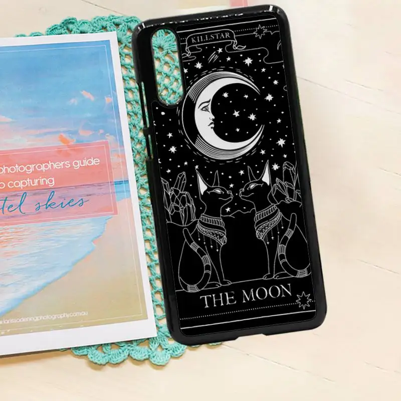 

Witches moon Tarot Mystery totem Phone Case PC for iPhone 11 12 pro XS MAX 8 7 6 6S Plus X 5S SE 2020 XR