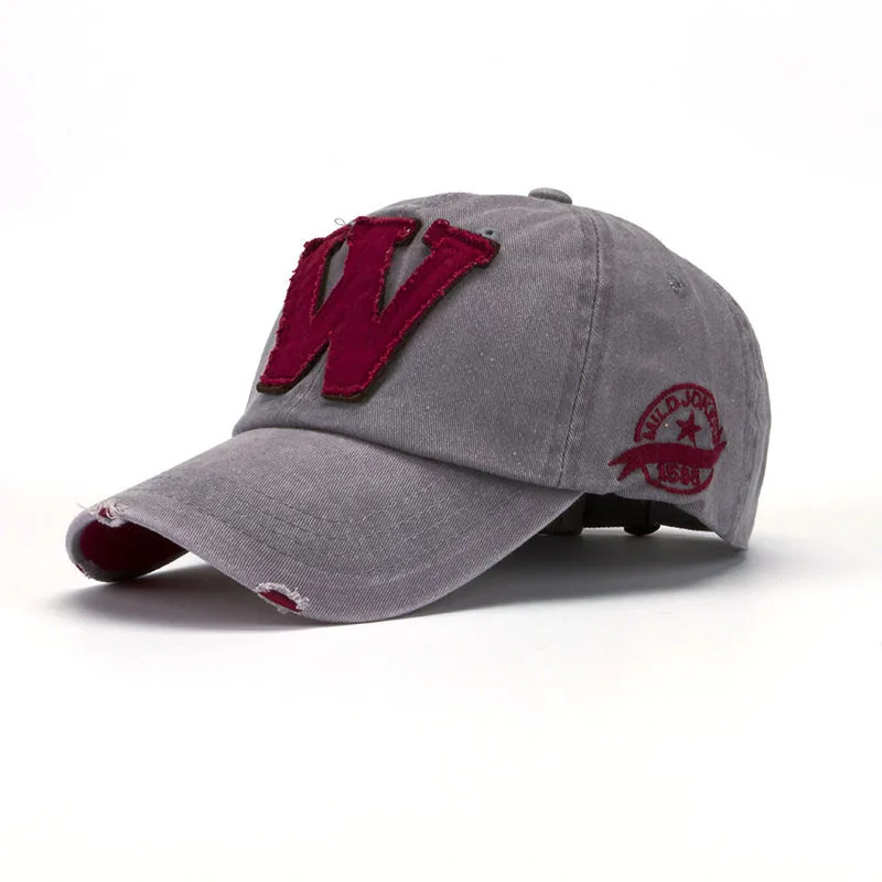 Кепки-бейсболки унисекс летние кепки с буквой W для хоккея в стиле хип-хоп | Спорт