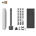 Миниатюрная электрическая отвертка Wowstick 1F + 1F Pro, аккумуляторная отвертка со светодиодной подсветкой и литиевой батареей, оригинал