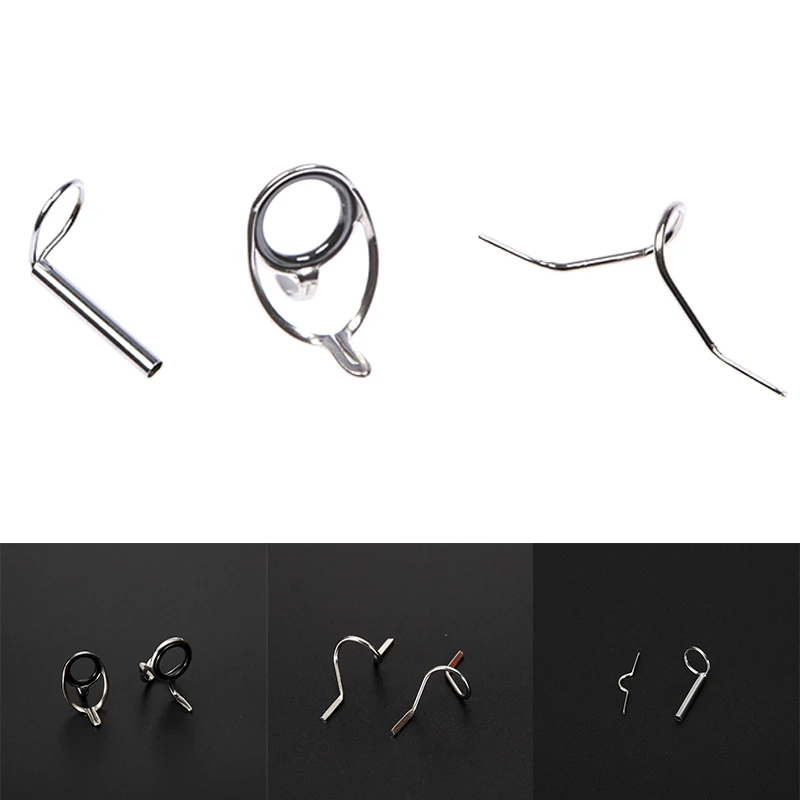 11pcs Maximumcatch Titanium/chrome Fly Rod Guides Set For 9ft 4wt To 10wt Tip Hook Fishing Accessory | Спорт и развлечения