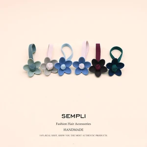 Резинка для волос Sempli, эластичная, с лепестками лотоса