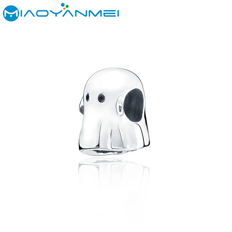 

Подходят к оригинальным браслетам Pandora, серебряные бусины 925 пробы призрак браслеты с подвесками Сделай Сам женские модные, ювелирное издел...