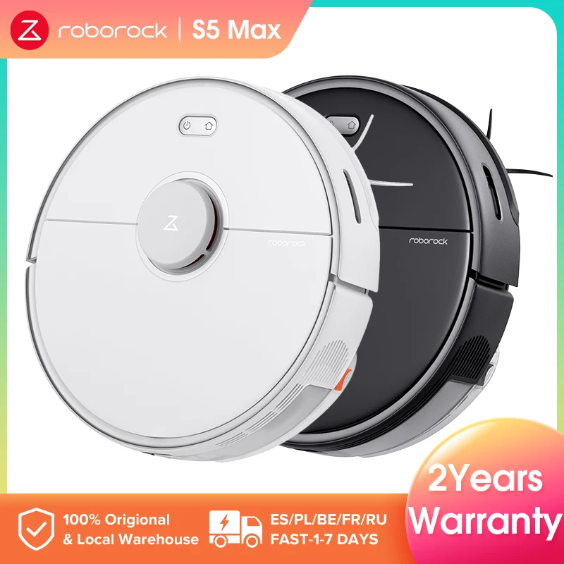 Пылесос Roborock S5 Max усовершенствованная версия для домашнего использования с умным