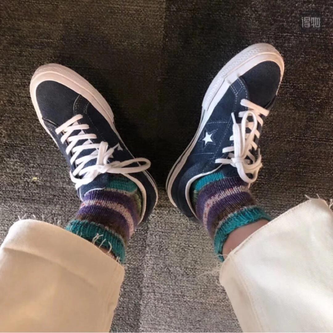 

Converse classic 1970 all-star canvas shoe low bar loveboard shoe blue three-star standard