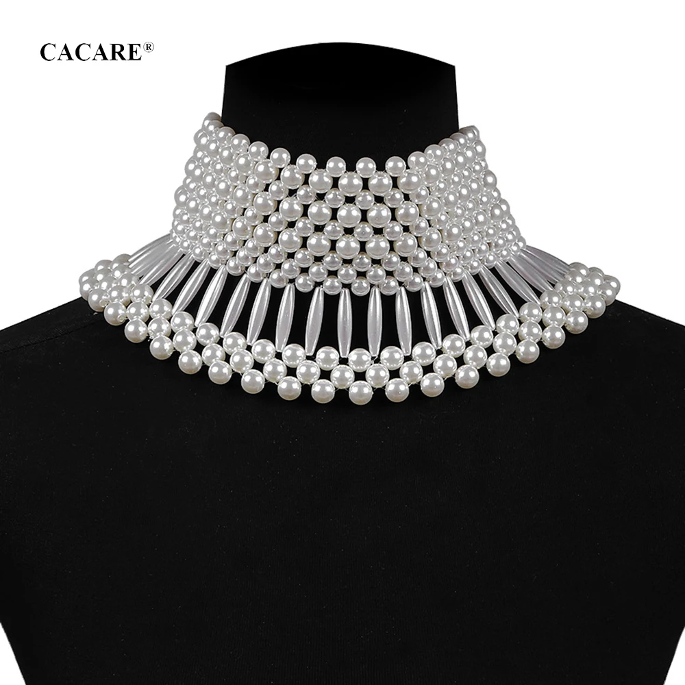 Длинное большое жемчужное ожерелье с подвеской женские Дешевые Модные ювелирные