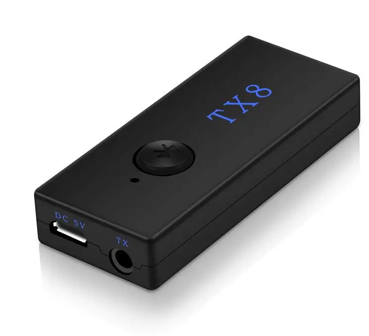 DC 5V TX8 Беспроводной Bluetooth передатчик приемник адаптер стерео аудио Музыка RCA 3 5 мм 2