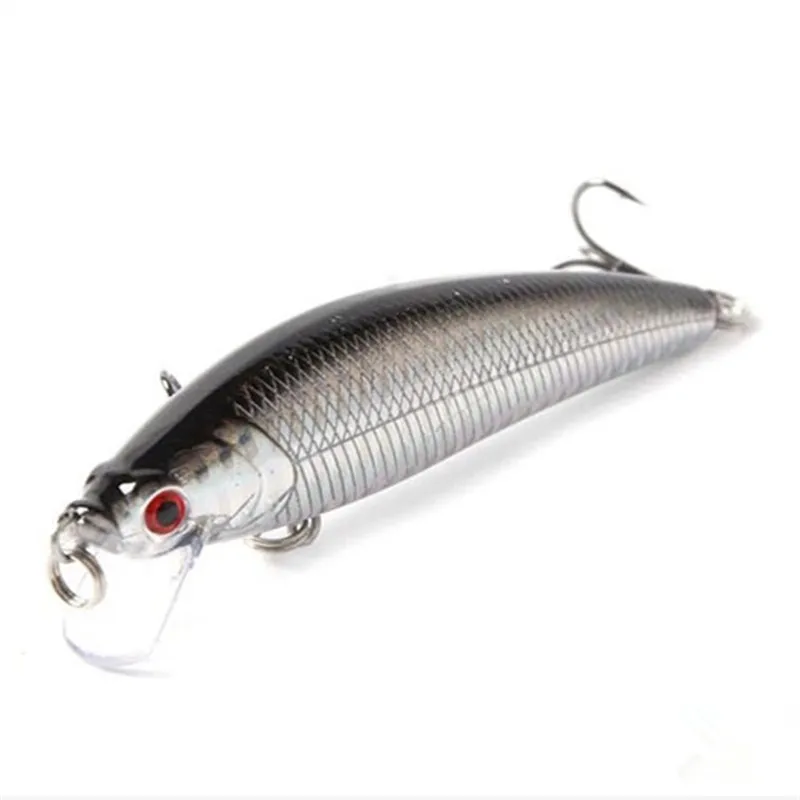 1pcs Fishing Lures 3D Eyes Floating Laser Hard Aritificial Wobblers Plastic Baits Pesca Isca 11cm 12g - Цвет: A