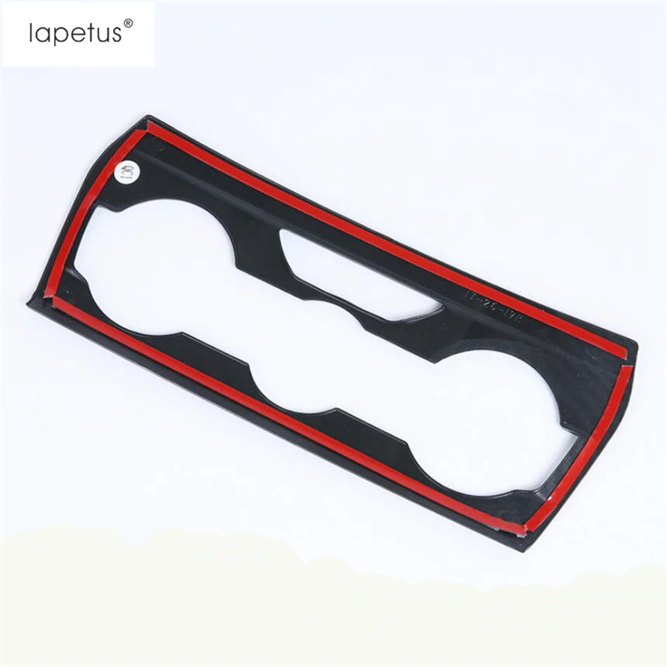 

Lapetus Accessories For Subaru XV Crosstrek 2017 - 2020 ABS Central Control Air Conditioning Button Knob Molding Cover Kit Trim