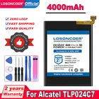 4000 мАч TLP024C1 TLP024C7 аккумулятор для Alcatel A3, 1X, 1X Dual SIM, 1X Dual SIM LTE, 1X LTE, 1X LTE, 5059J, 5059T, 5059X, TCL AU5A Plus