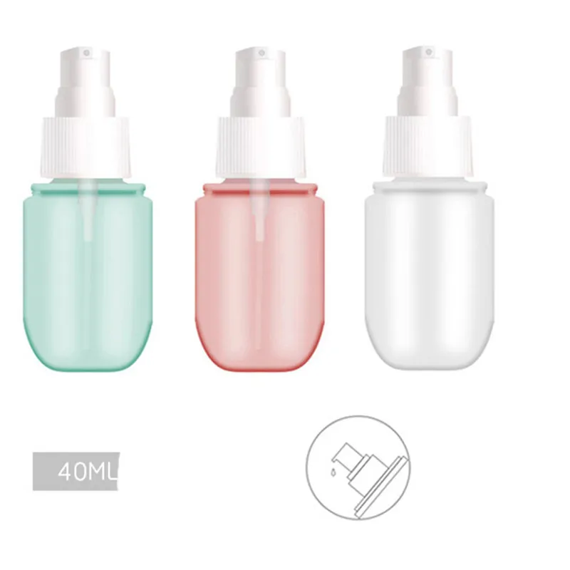 1 Pc 40ml Empty Spray Bottle Travel Plastic Perfume Atomizer Lotion Toner Remover Water Bottle Spray Cosmetic Bottle Makeup Tool