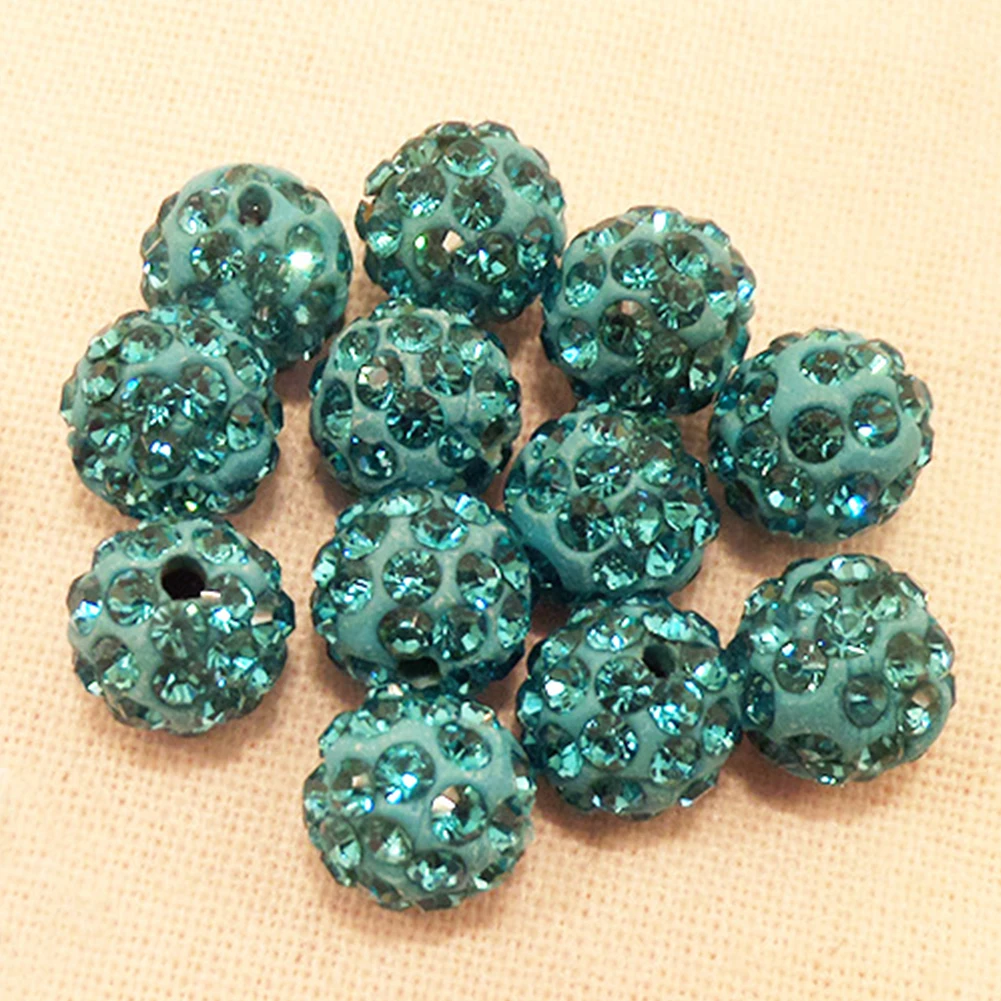 10 шт чешский хрустальный паве со стразами глиняные круглые диско шарики 8 мм