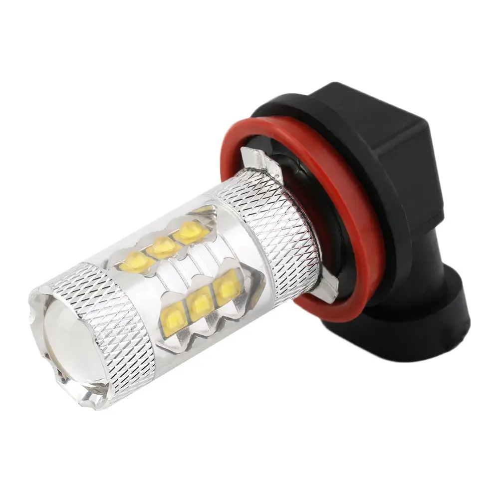 

1PC White Light H8 High Power 80W LED 1920LM Car Fog Driving Lights DRL Head Bulb Free Shipping