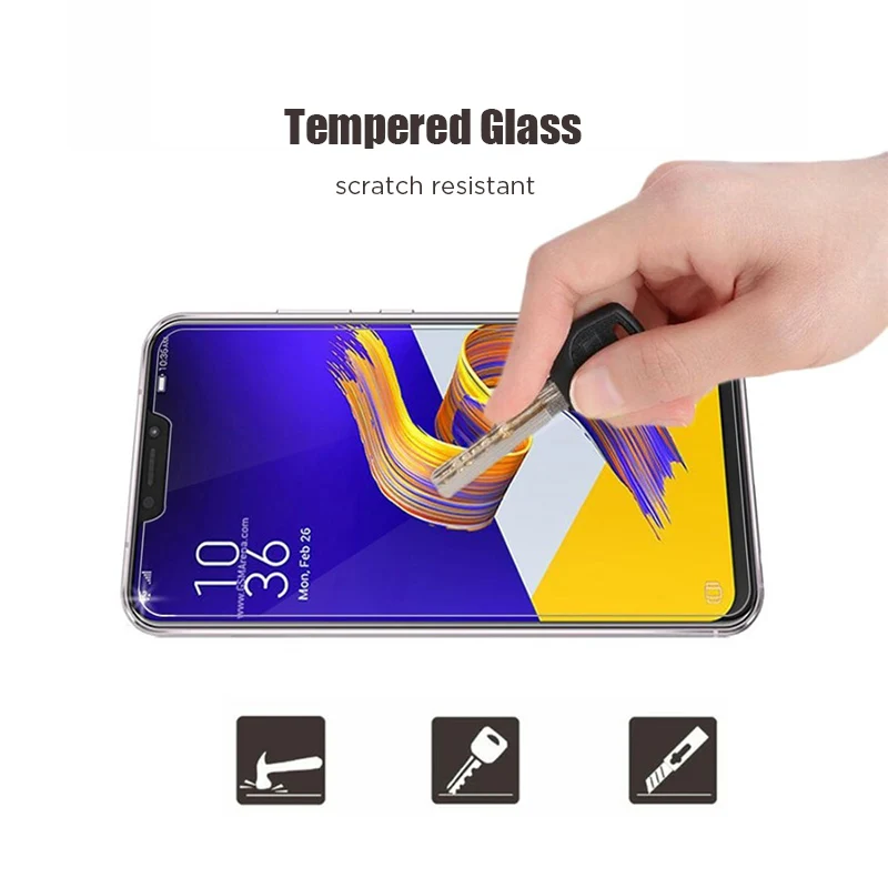 Закаленное стекло для Asus Zenfone ZB570TL ZB601KL ZB631KL ZB633KL ZC451TG ZC500TG ZC520KL ZC520TL ZC521TL защита