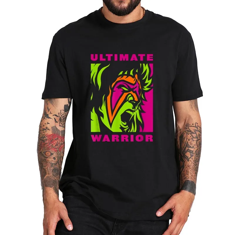 Футболка Ultimate-Warrior американская профессиональная футболка для борцов