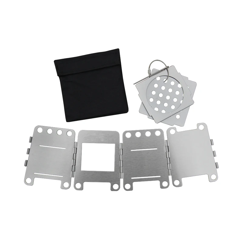 Портативная туристическая деревянная плита Rover Camel многотопливная спиртовая для