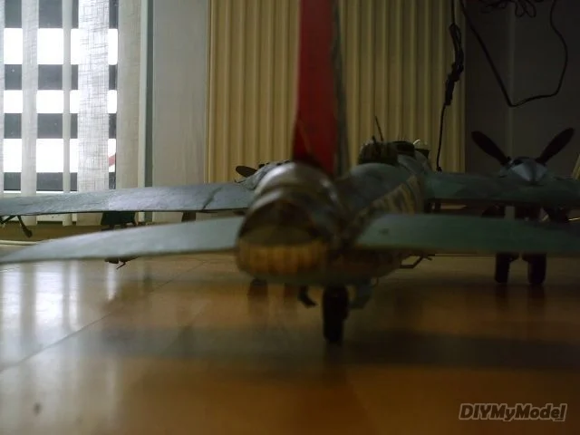 DIYMyModeI-bombardero de Le&oacute;n alem&aacute;n he 177, BRICOLAJE, manualidades, KIT de modelo de papel, rompecabezas de juguete hechos a mano, accesorios de pel&iacute;cula-1