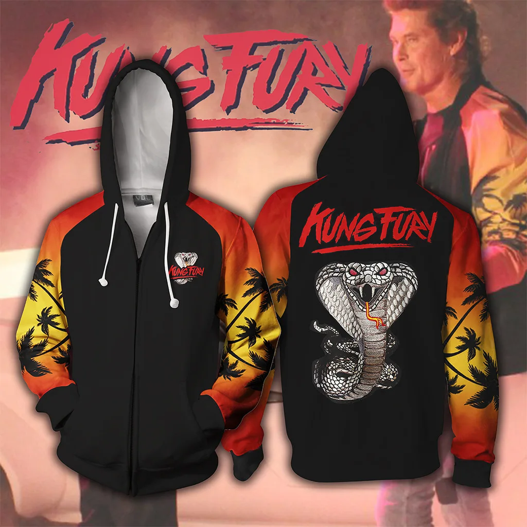

GAMPORL The Karate Kid Jacket Hoodie 3D Print Cobra Kai Hooded Adult Children's Sweatshirt Cosplay Costumes T-shirt Pants Coat