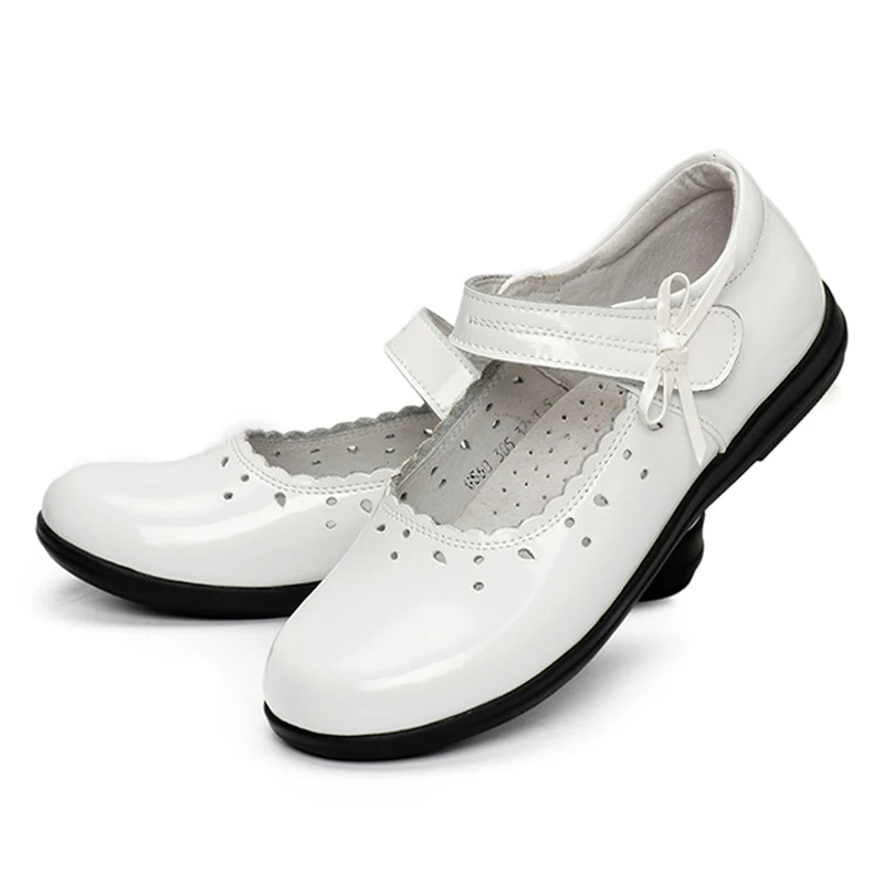 Школьная обувь для девочек из натуральной кожи Новинка 2020 года Вечерние