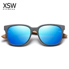 Солнцезащитные очки XSW, Поляризованные, деревянные, соломенные, разложенные, из натурального материала, мужские, женские, мужские, водительские, винтажные