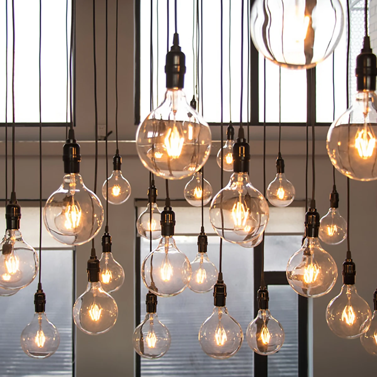 Светодиодная лампа Эдисона E27 в стиле ретро декоративный светильник с нитью