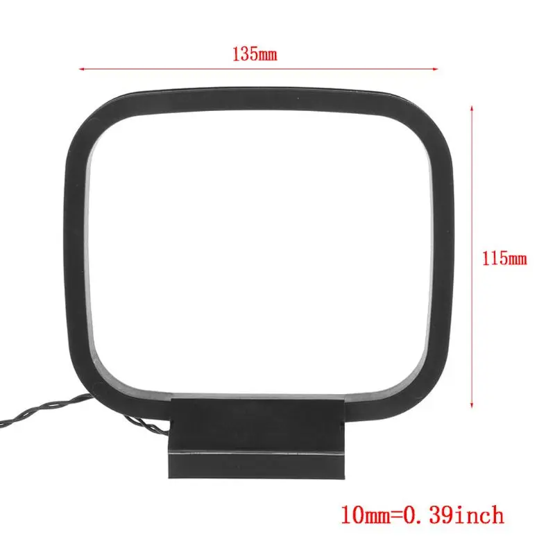 Dlenp 1PCS FM AM Loop Antenna For Receiver With 3-Pin Mini Connector Sony Sharp Chaine Stereo AV Systems | Электроника