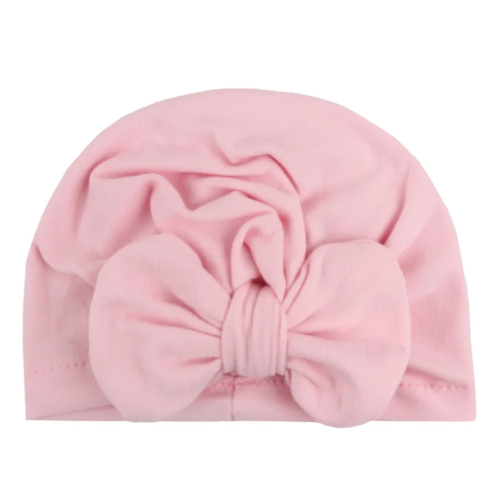 Детская шляпка с бантом узелковые шапки бархатные индийские детские повязки на