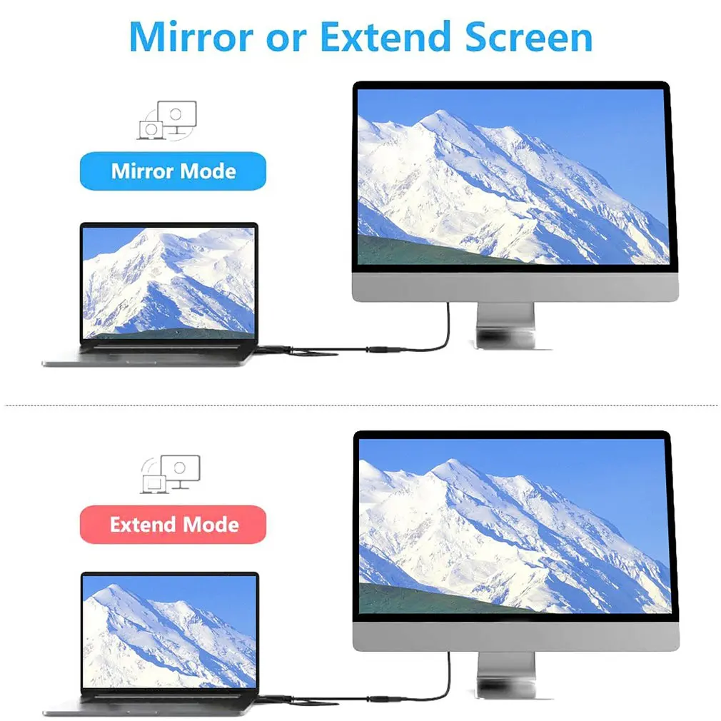 

HDMI-compatible To DisplayPort Converter Adapter Cable 4K X 2K HDMI-compatible To Mini DP Adapter DP To HDMI-compatible
