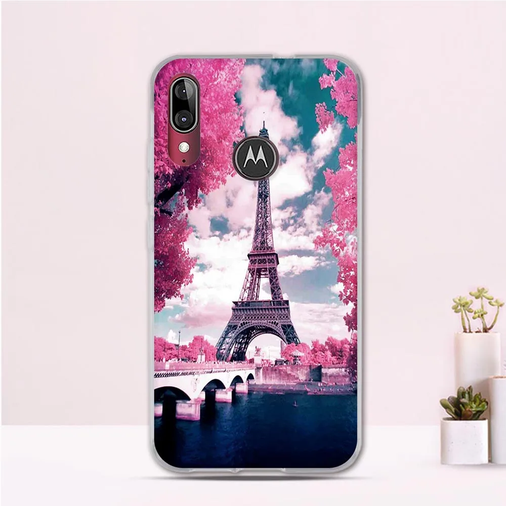 6 1 &quotчехол для Motorola Moto E6 Plus мягкий силиконовый чехол из ТПУ телефона с милыми
