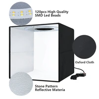 foldable softbox led light box 3030 cm dimmable photography studio shooting tent box with 6 colors backdrop photo box