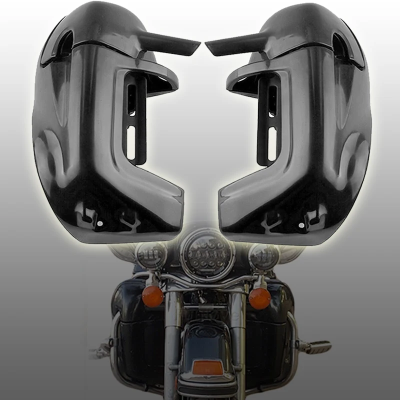 Carenatura della gamba ventilata inferiore per Harley Touring Road King Street Glide Electra Glide Ultra Classic 1983-2012 accessori moto
