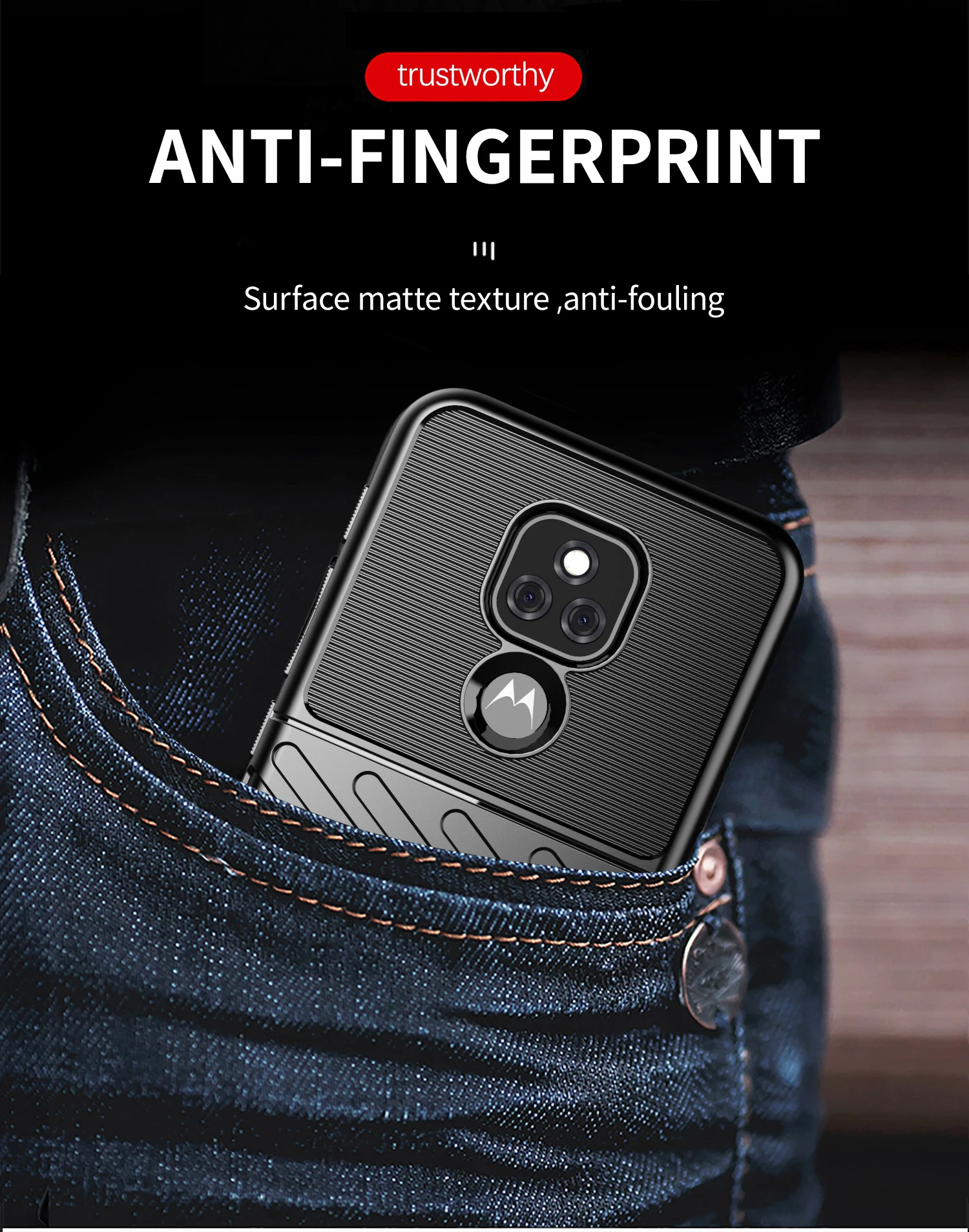 

Phone Case Suitable For MOTOROLA MOTO E6 Play Edge + E 2020 / E7 TPU Airbag Shockproof Soft Silicone