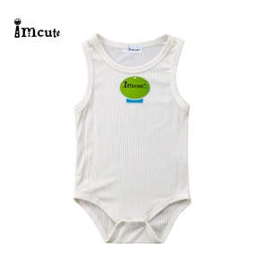 Комбинезон Imcute для девочек 0-24 месяцев, Летний Тонкий комбинезон без рукавов