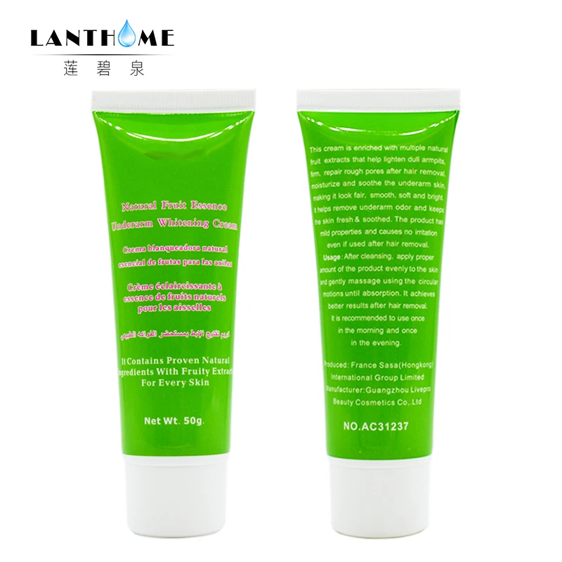 50 г отбеливающий крем для подмышек тела темная кожа ног и коленей отдельные части