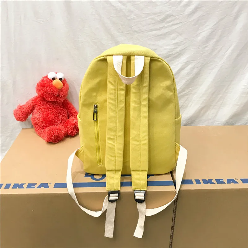 Мужской холщовый рюкзак Mochila разноцветная спортивная сумка на плечо дорожная b114