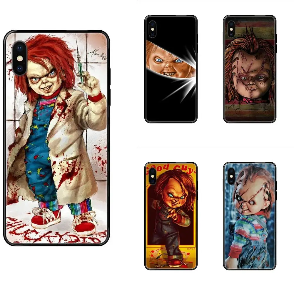 Кукла Чарльз Ли Рей Чаки мягкая для Galaxy S5 S6 S7 S8 S9 S10 S10e S20 edge Lite Plus ультра новая