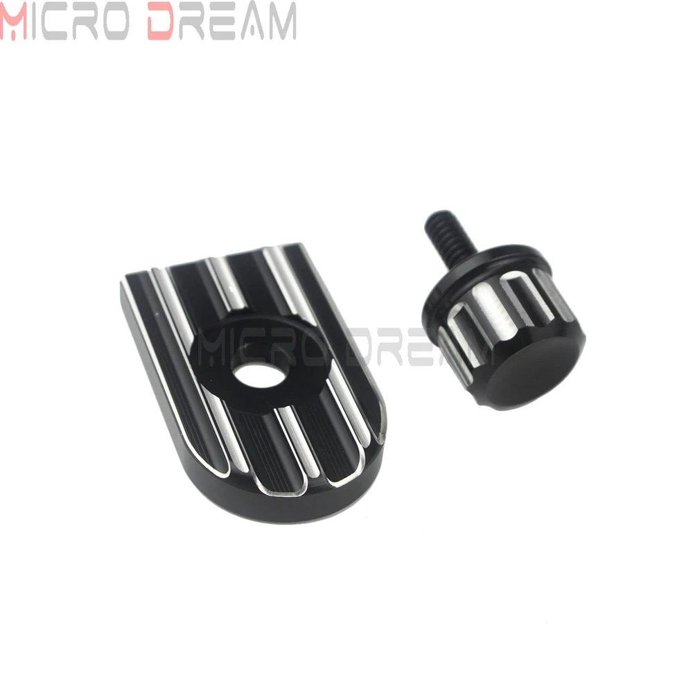 Алюминиевый винт для болта седла мотоцикла 1/4-20 крышка Harley Dyna Touring Fatboy Road King Sportster