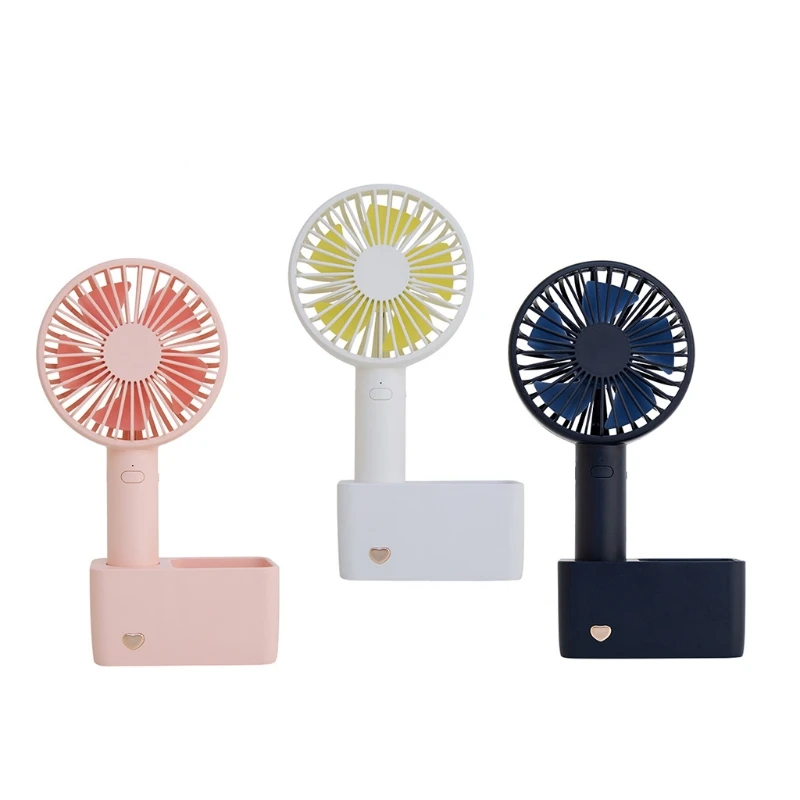 

Portable Fan USB Handheld Fan Mini Personal Small Table Fan Portable Fan Small but Mighty Quiet Blue Pink White 2000mAh