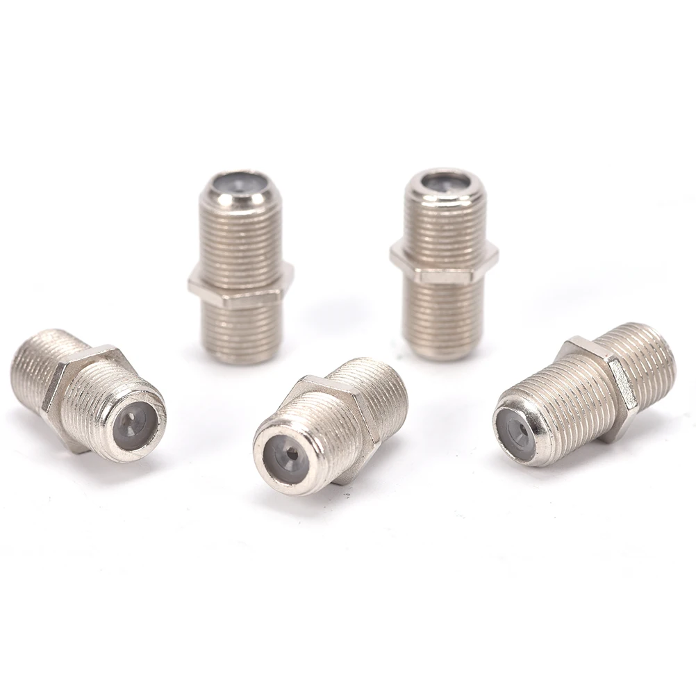 

10PCS F Type Coupler Adapter Connector Female F/F Jack RG6 or RG59 /1pcs SMA RF Coax Connector / F Male Plug Coaxial Connector