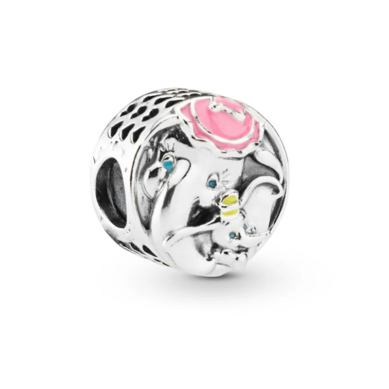 Charms 009 Посеребренные мальчики девочки микки Единорог шармы бусины Подвески подходят тонкие браслеты и ожерелье для женщин DIY любителей ювелирное дело - Цвет: Charms 009