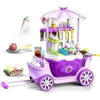 ice cream shop toys for kid toddler ice cream maker and store cart pretend playset scoop and learn edutational toy