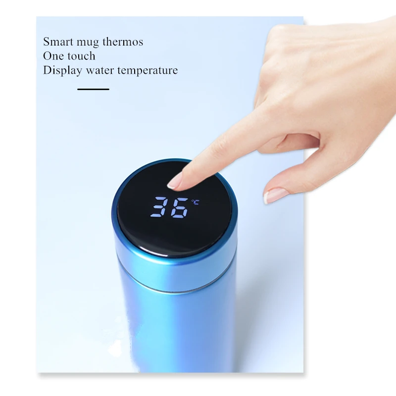 Кружка для путешествий Moka Smart стакан кофе 500 мл портативная Вакуумная бутылка