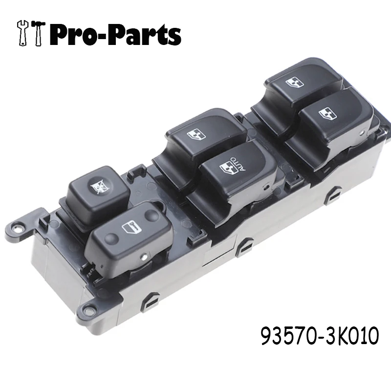 

93570-3K010 935703K010 Front Left Electric Power Master Window Control Switch For Hyundai Sonata 2005-2007