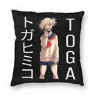Kawaii химико Тога наволочка для дивана домашний декор японское аниме Манга моя геройская Академия квадратная Подушка Чехол 40x40