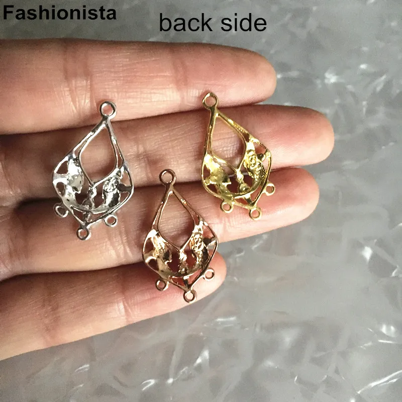 20 шт. подвески для сережек многорядные соединители люстры латунные