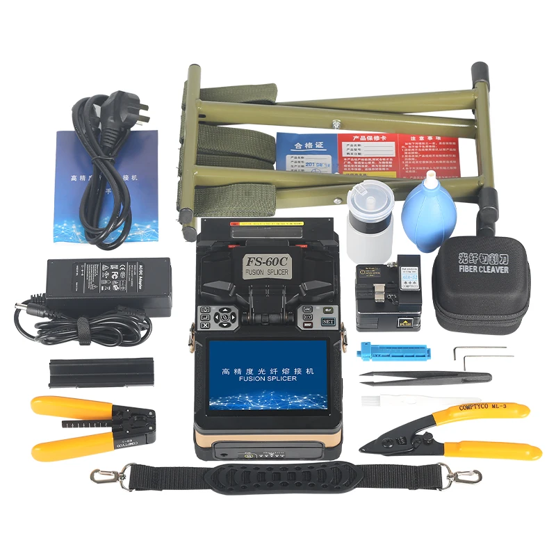 FS-60C Золотой автоматический сварочный аппарат машина волоконно-оптический для